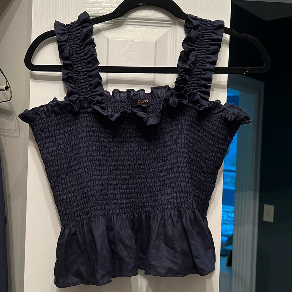 Quince Linen Tank Top